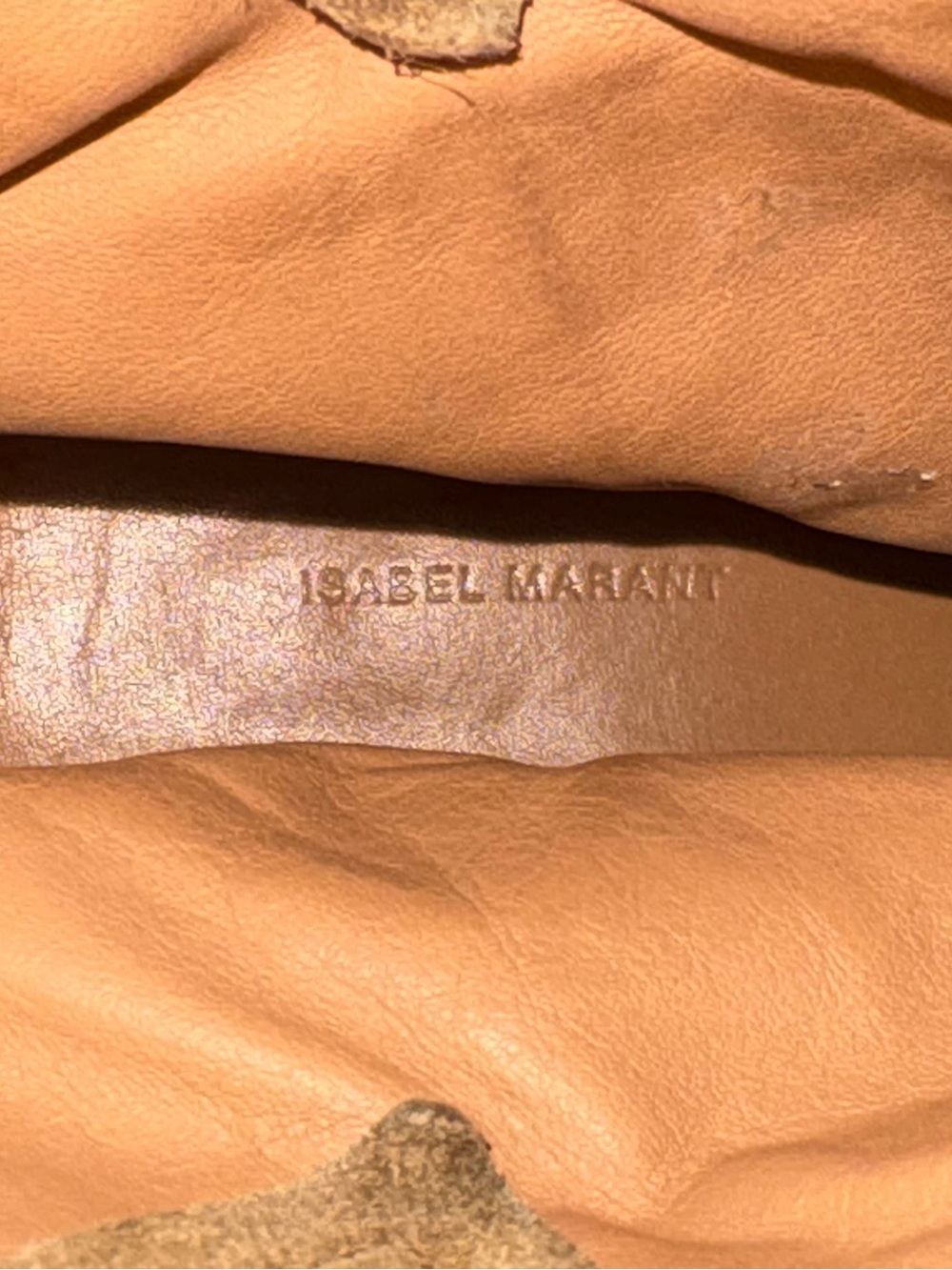 Isabel Marant Leyane Suede Taupe Western High-Heeled Cowboy Boots Size EU 39 - Picture 12 of 12